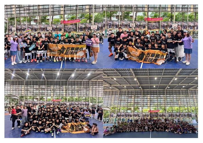 五六年級籃球隊榮獲冠亞軍