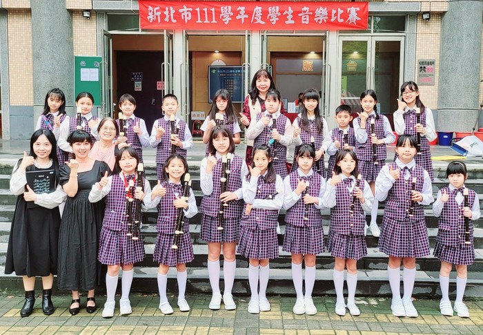 直笛團榮獲新北市音樂比賽優等