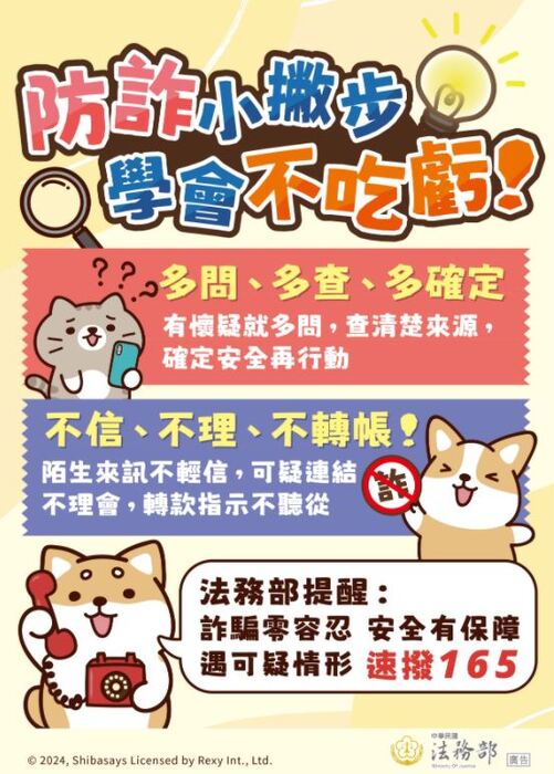 2025年10月【反詐騙】宣導圖片