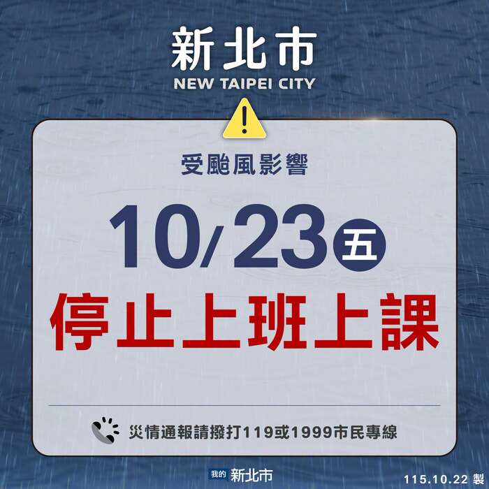 停課